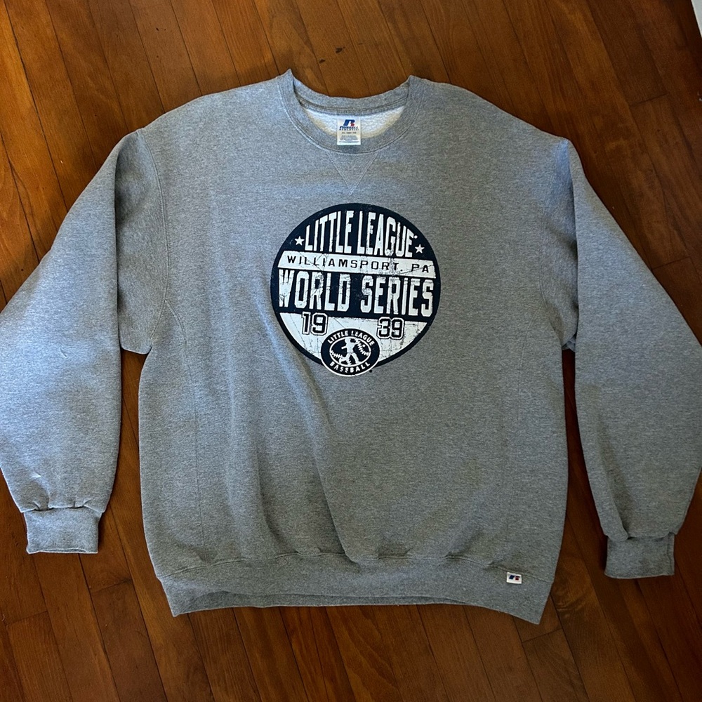Gray Little League World Series Sweater